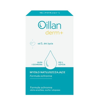 Mydlă Derm+ Oillan, Dermomylo, 100g, albastru