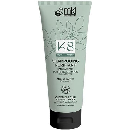 Șampon Purifiant Mkl Green Nature K8 Phyto pentru Păr Gras, 250 ml