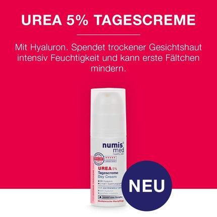 Numis Med Face Cream with 5% Urea Soothing Facial Care 50ml