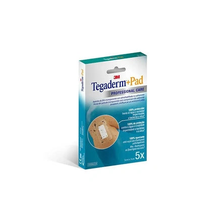 Tegaderm Tegaderm Pad 5x7 Cm, 5 dressinguri transparente