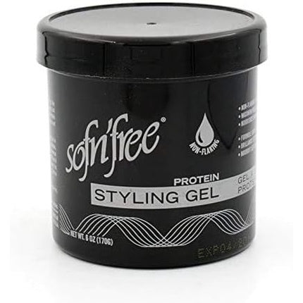 Gel de păr Sofn'free, Protein Styling, 170g, negru