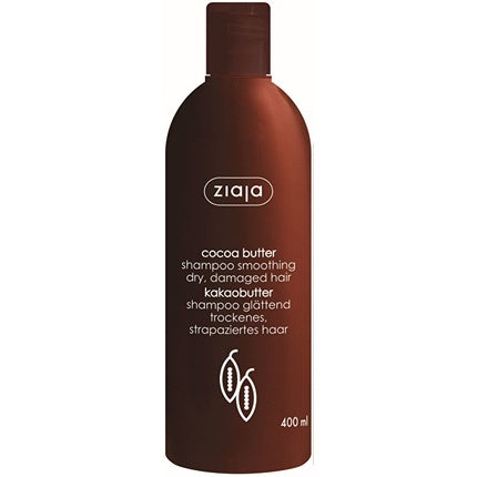 Șampon Ziaja Smoothing, Cacao, 400 ml, Marron
