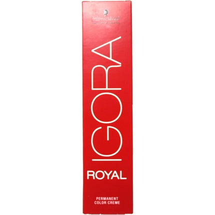 Vopsea de par permanent, Schwarzkopf Igora Royal 6-4, 60ml