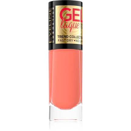 Smalț pentru unghii gel, Eveline Cosmetics, Color 239, Portocaliu, 8 ml