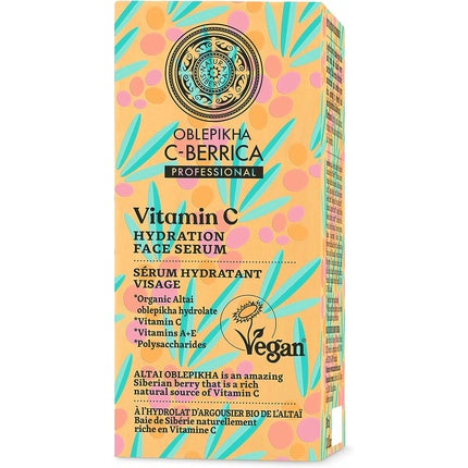 Ser pentru față, Natura Siberica, C-BERRICA Hydration, 50g