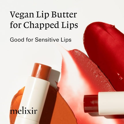 Balsam buze vegan Melixir Lip Butter #01 Agaveclear 0.13oz
