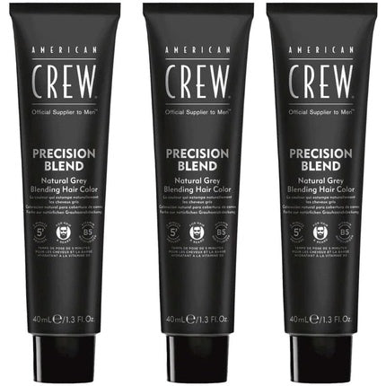 Vopsea de păr, American Crew, Precision Blend Lote Cream 7/8, deschis
