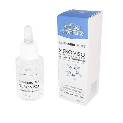 Ser Ultra Retinol Complex, Acid Hialuronic, 30ml, transparent