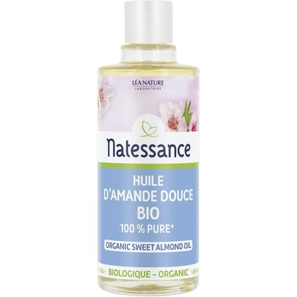 Ulei Corporal Natessance Organic Sweet Almond Oil 50ml