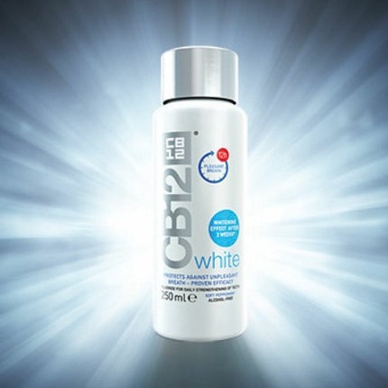 Apa de gură, CB12, White, alb 250 ml