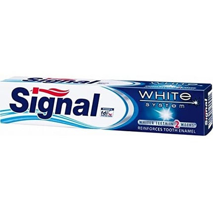 Pastă de dinți Signal White System, alb-albastru, 75ml