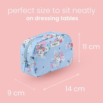 Cath Kidston Wash Bag Clifton Rose Medium Toiletry Bag, Roșu și Albastru