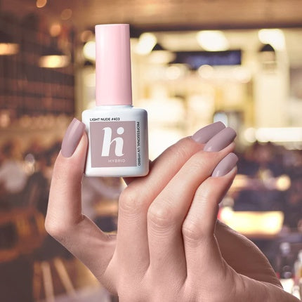Smalt pentru unghii Hi Hybrid #403 Light Nude 5ml