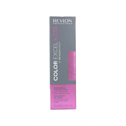 Vopsea păr, Revlon, Revlonissimo Color Excel Gloss, 70ml, castaniu