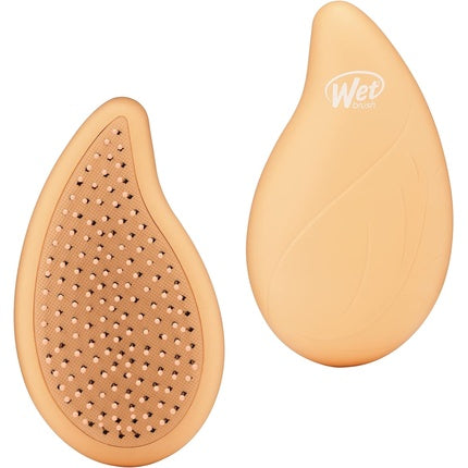 Perie de păr, Wet Brush, Go Green Palm Detangler, portocaliu