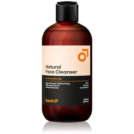 Gel de curățare facială Beviro Natural, 250 ml pentru bărbați