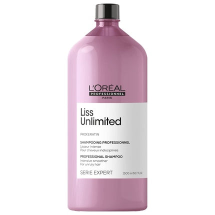 Șampon L'Oreal Professionnel Liss Unlimited, Pro-Keratin, 1500ml, violet