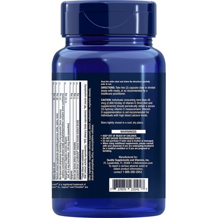 Supliment nutritiv Life Extension Two-Per-Day High Potency Multivitamin & Mineral Supplement, 120 capsule