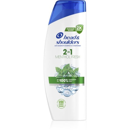 Șampon și Condiționator 2în1 Antidandruff, Head & Shoulders, Menthol Fresh, 400 ml