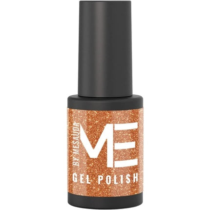 Mesauda Me Gel Polish 284 Gipsy Soul, Culoare Aurie cu Sclipici, Capacitate 4.5ml