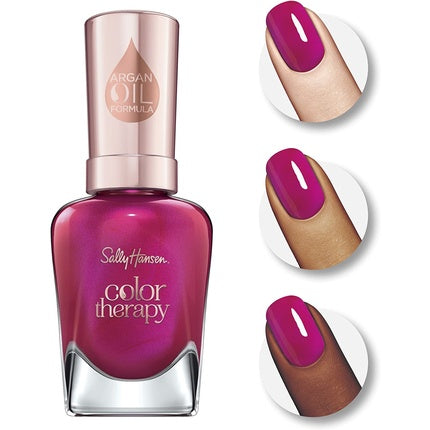 Lac de Unghii, Sally Hansen, Colour Therapy, Rosu, 14.7ml