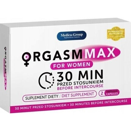 Suplement Dietă Orgasm Max for Women - Crește Libidoul și Îmbunătățește Orgasmele
