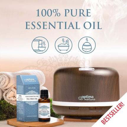 Ulei Esențial Tea Tree 100% Pur, Optima Natura, 10 ml