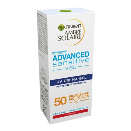 Cremă solară față Garnier Ambre Solaire SPF 50+, 50ml