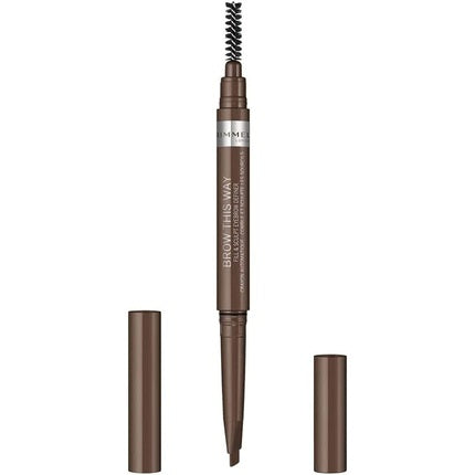 Creion sprancene, Rimmel, Brow This Way Fill & Sculpt, Medium Brown