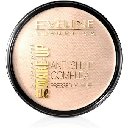 Pudra compacta Eveline Cosmetics Art Make-Up Anti-Shine Complex, 32 Natural