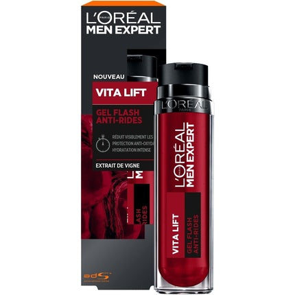 Gel facial L'Oréal Men Expert Vita Lift Anti-Riduri, 50ml