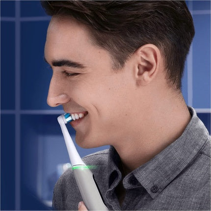 Periuță electrică, Oral-B iO 6, reîncărcabilă, gri alb