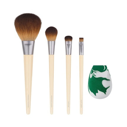 Set pensule Ecotools, 5 piese, pentru machiaj
