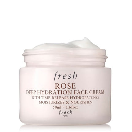 Crema Facială Fresh Rose Deep Hydration, 50 ml, culoare roz pal
