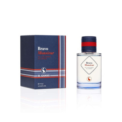 Parfum bărbătesc, El Ganso, Bravo Monsieur, 75ml, albastru
