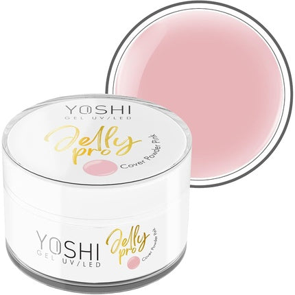 Gel UV Yoshi Jelly Pro pentru unghii 50ml Extra Strong Roz