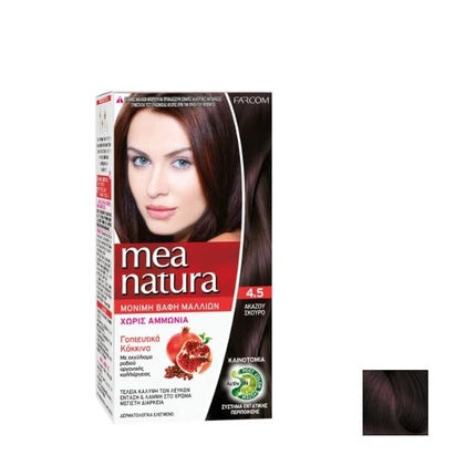 Vopsea Păr, Farcom, Mea Natura, Culoare Dark Mahogany