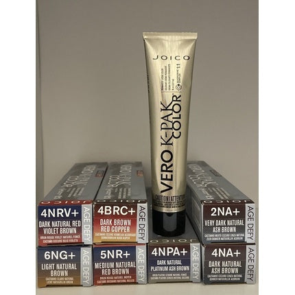 Joico Vero K-Pak Age Defy Permanent Cream Hair Color, 2.5 fl oz
