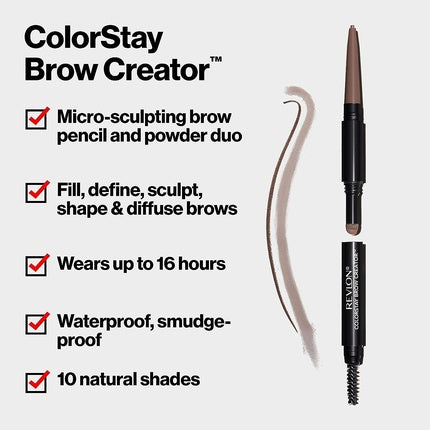 Creion sprancene, Revlon, Colorstay, maro deschis