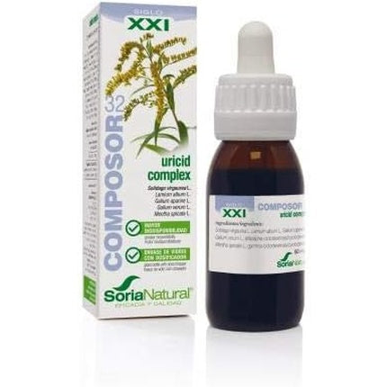 Solutie Composor Soria Natural 32 Uricid XXI, 50ml
