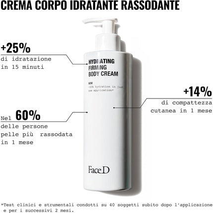 Cremă Corp, FaceD, Firming, Alb, 400ml