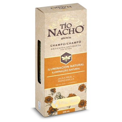 Șampon Tío Nacho Natural Lightening, 320 ml, ambalaj carton
