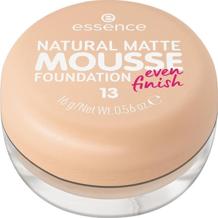 Fond de ten, Essence, Natural Matte Mousse Nr. 13