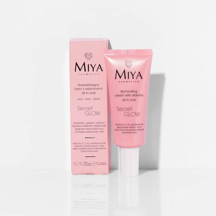 Cremă iluminatoare, Miya Cosmetics, Secret Glow, 30ml