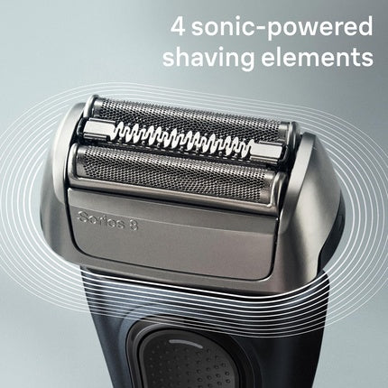 Aparat de ras electric, Braun, Series 8 Pro 8513s, argintiu