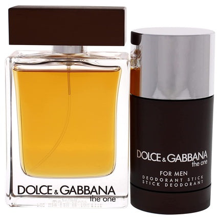 Set cadou parfum bărbați Dolce & Gabbana The One, Eau de toilette 100ml, deodorant stick 75ml