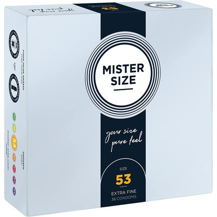 Prezervative, Mister Size 53 mm, ultra-sensibile