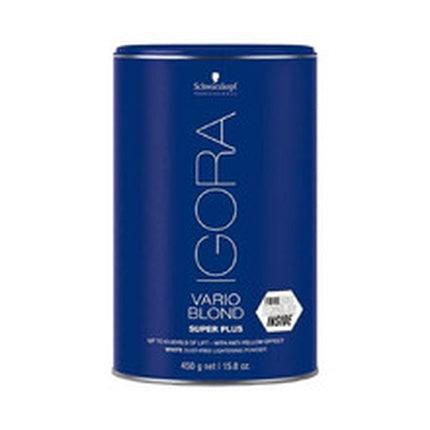 Pudră decolorare, Schwarzkopf Professional, Igora Vario Blond Super Plus Dustfree Powder, 450g