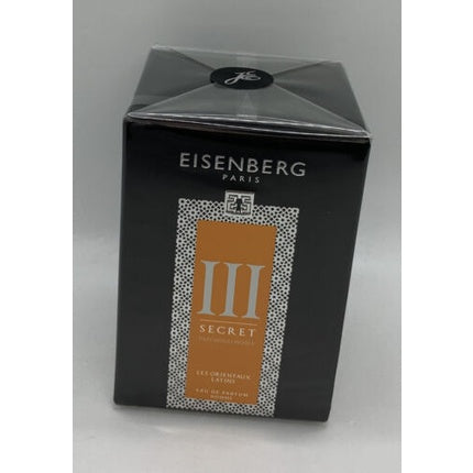 Eau de Parfum Eisenberg Les Orientaux Latins Secret III Patchouli Noble Pour Homme 30ml