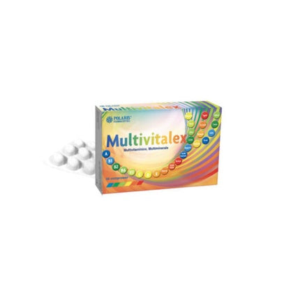 Multivitale x, Polaris Farmaceutici, Complex de vitamine și minerale, 30 comprimate